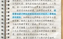 探索与追求议论文