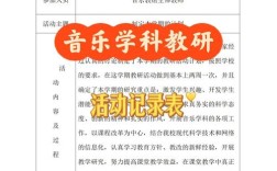 音乐课外辅导记录