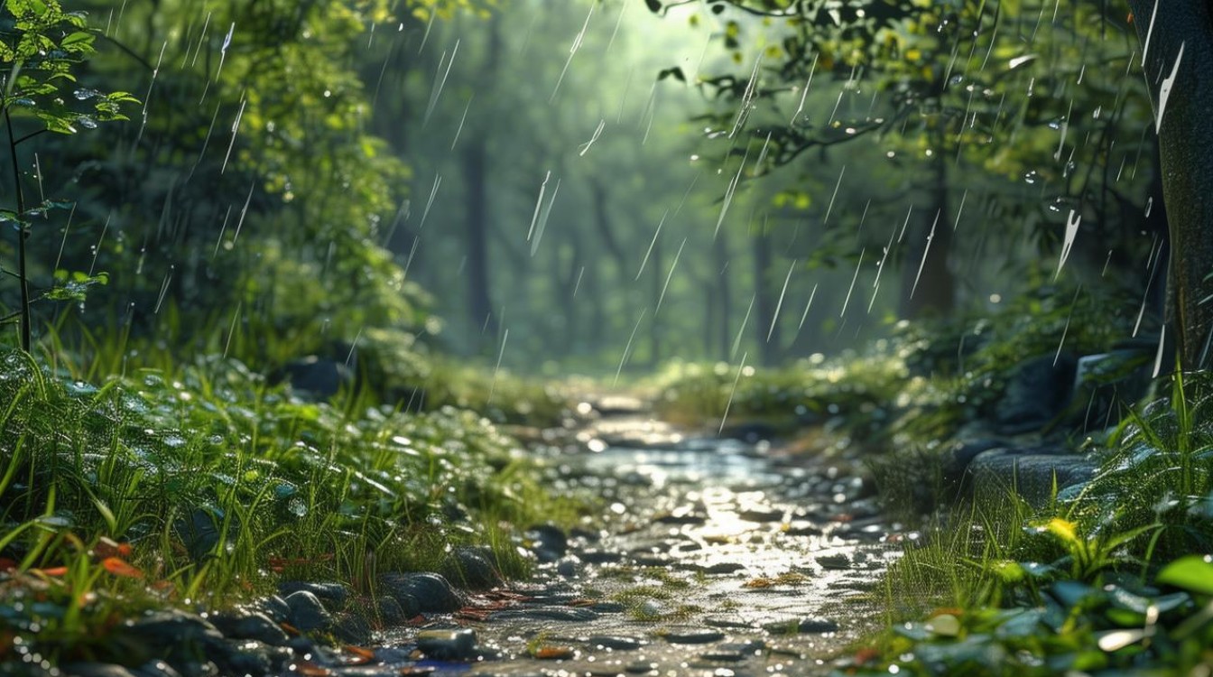 雨后的世界，如何从自然现象中领悟人生哲理？-图1