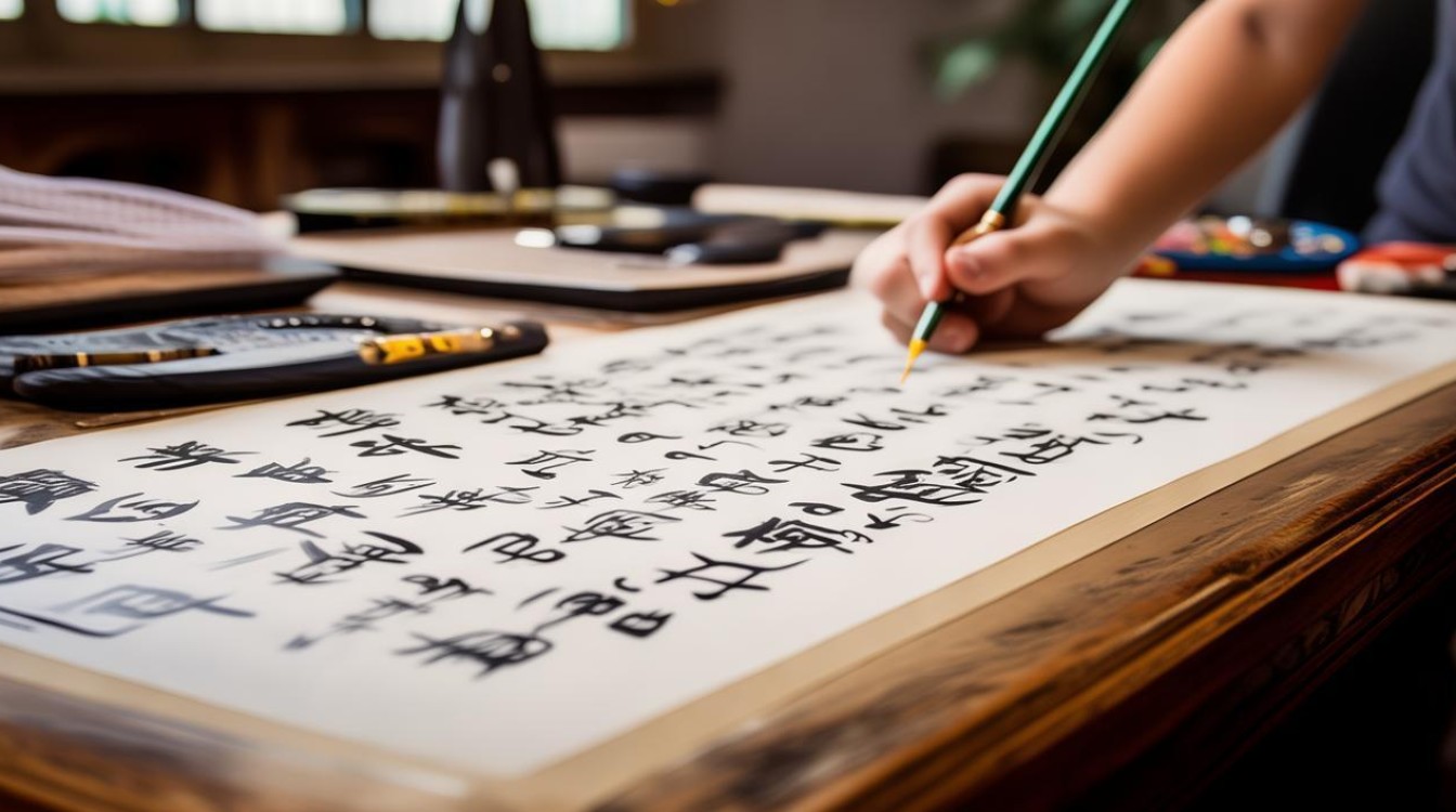 毛笔书法考级辅导教程，零基础如何高效备考？-图1