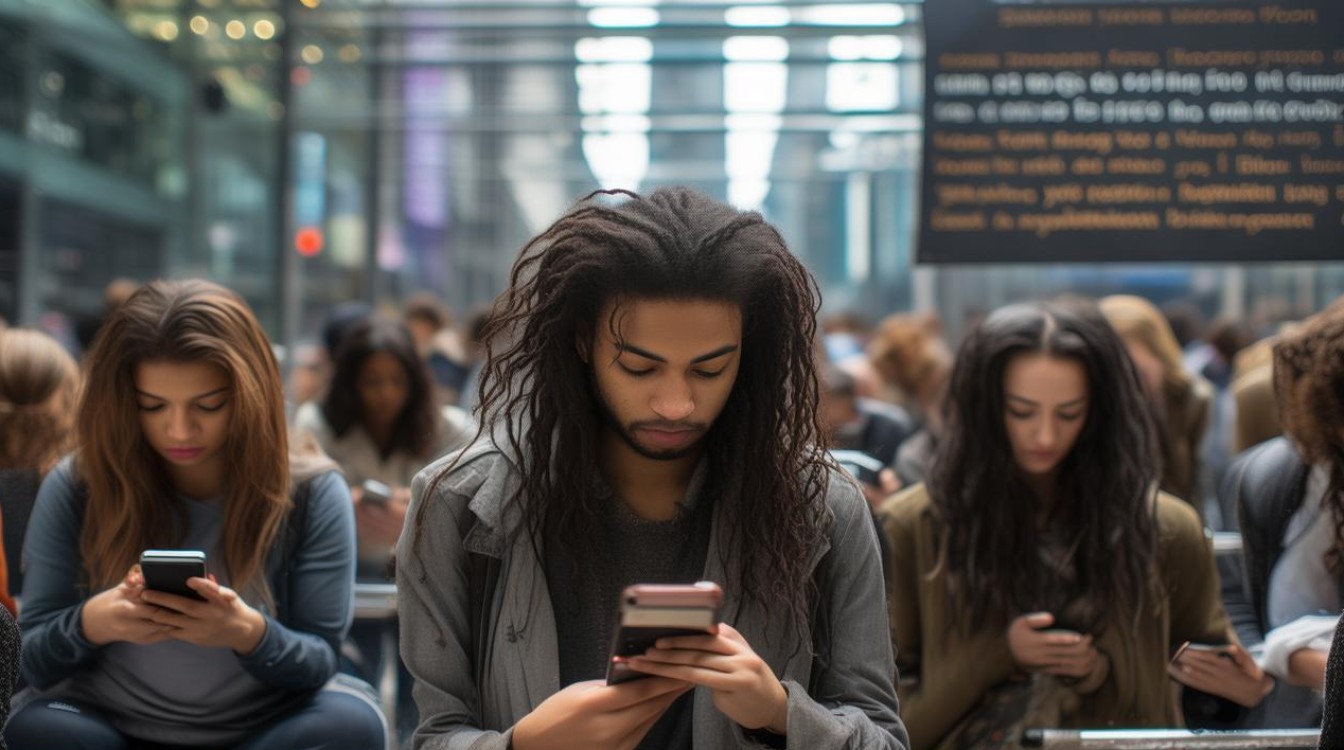 低头族沉迷手机，何时才能抬起头看看真实世界？-图1