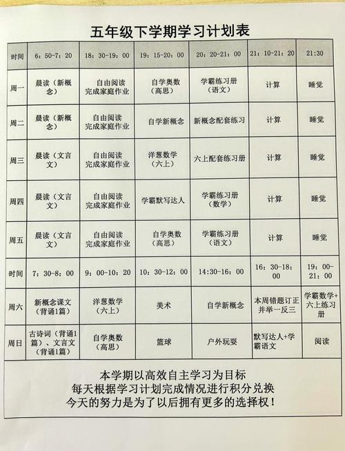 五年级辅导计划，如何高效提升成绩？-图3