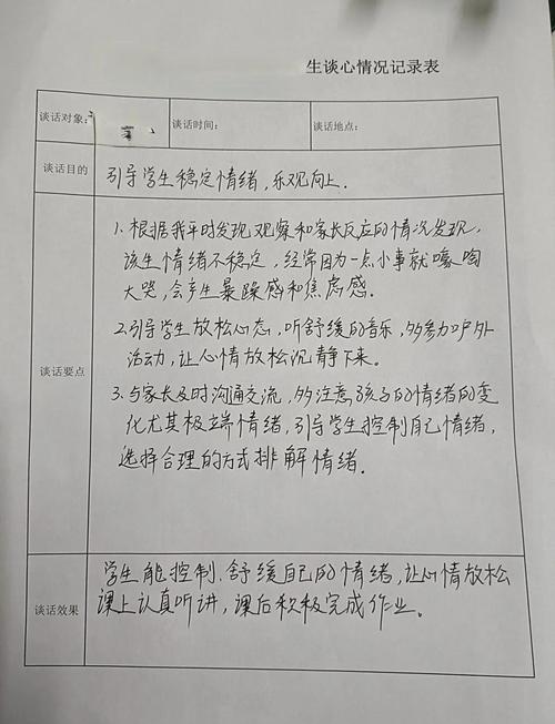 辅导员谈话记录范文-图3