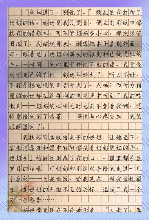 早饭奶奶的议论文，传递了怎样的温暖力量？-图3