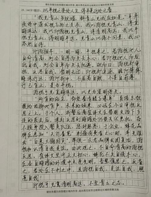 高中标准议论文范文如何写出高分？-图3