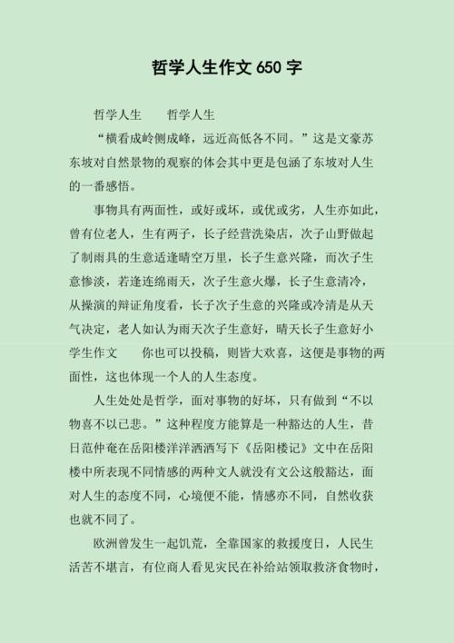 关于哲学议论文-图3