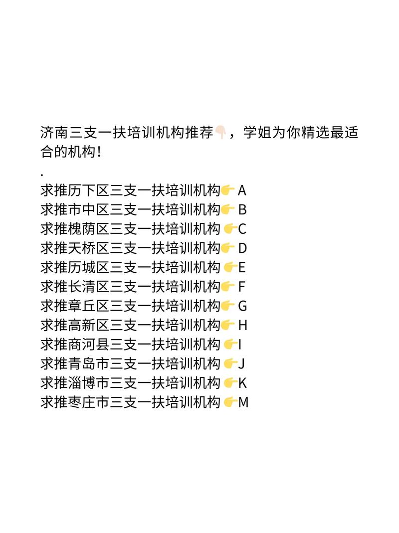 济南三支一扶辅导班怎么选？-图1