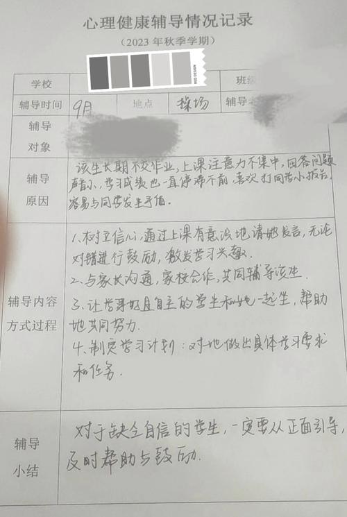 教师心理辅导记录表,如何有效助力教师心理成长?-图2 教师心理辅导记录表,如何有效助力教师心理成长?-图2