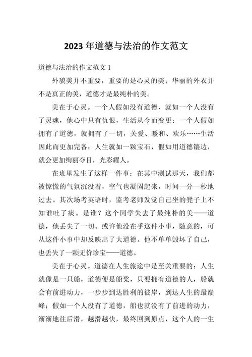 关于法治议论文-图3