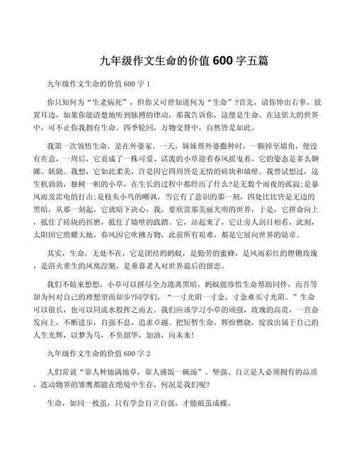 实现生命的价值议论文-图3