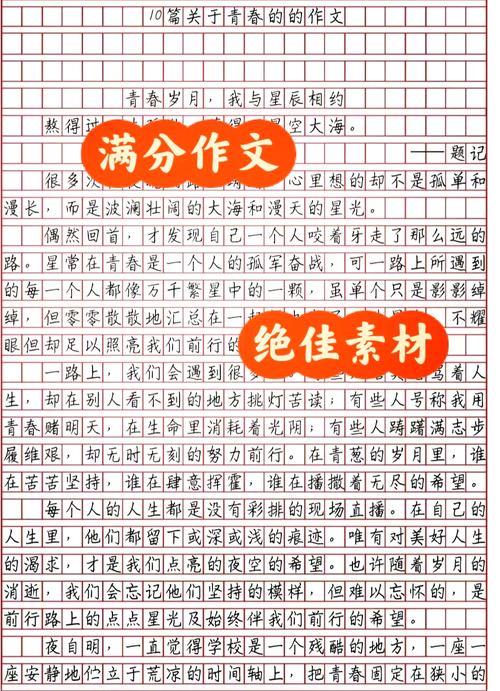 以青春为主题议论文-图3 以青春为主题议论文-图3