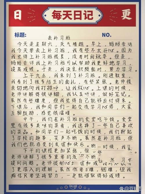 辅导班作文-图2