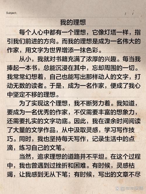 我的理想议论文500-图2