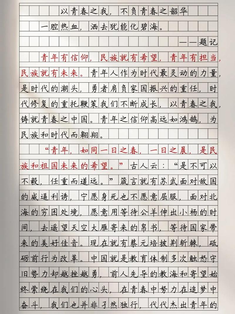 把握青春议论文,青春该如何被真正把握?其意义与边界又在何方?-图3 把握青春议论文,青春该如何被真正把握?其意义与边界又在何方?-图3