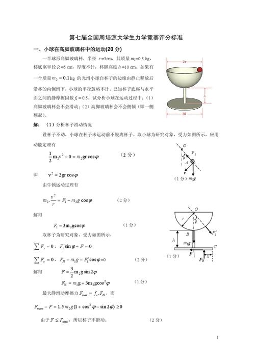 周培源力学竞赛如何高效备考?-图1 周培源力学竞赛如何高效备考?-图1