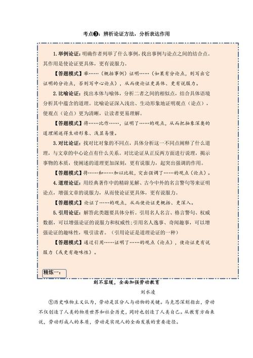 议论文常用哪些论证方法?-图3 议论文常用哪些论证方法?-图3