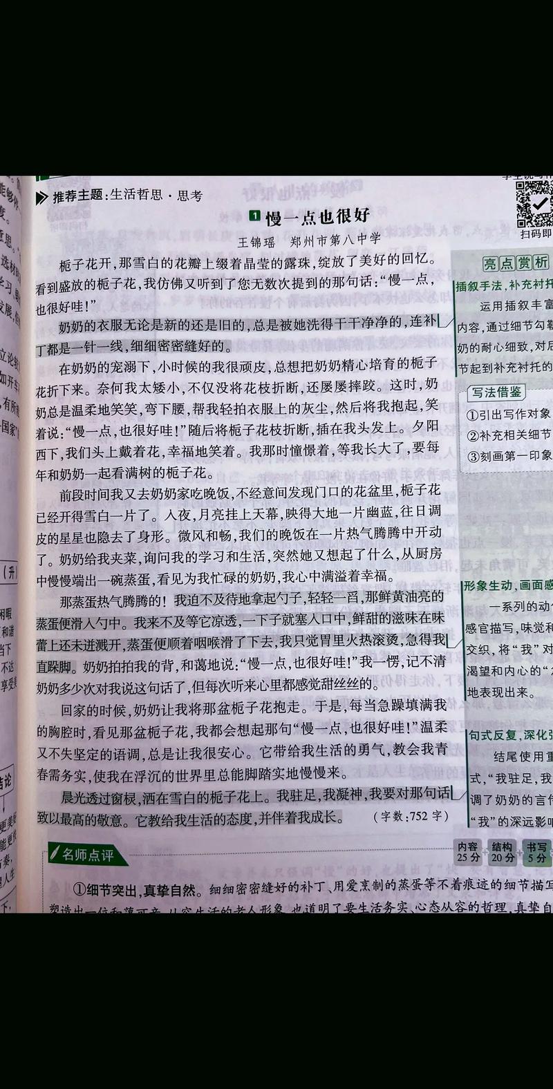 慢生活议论文素材-图3