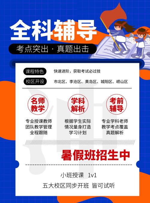 学科辅导宣传单-图2