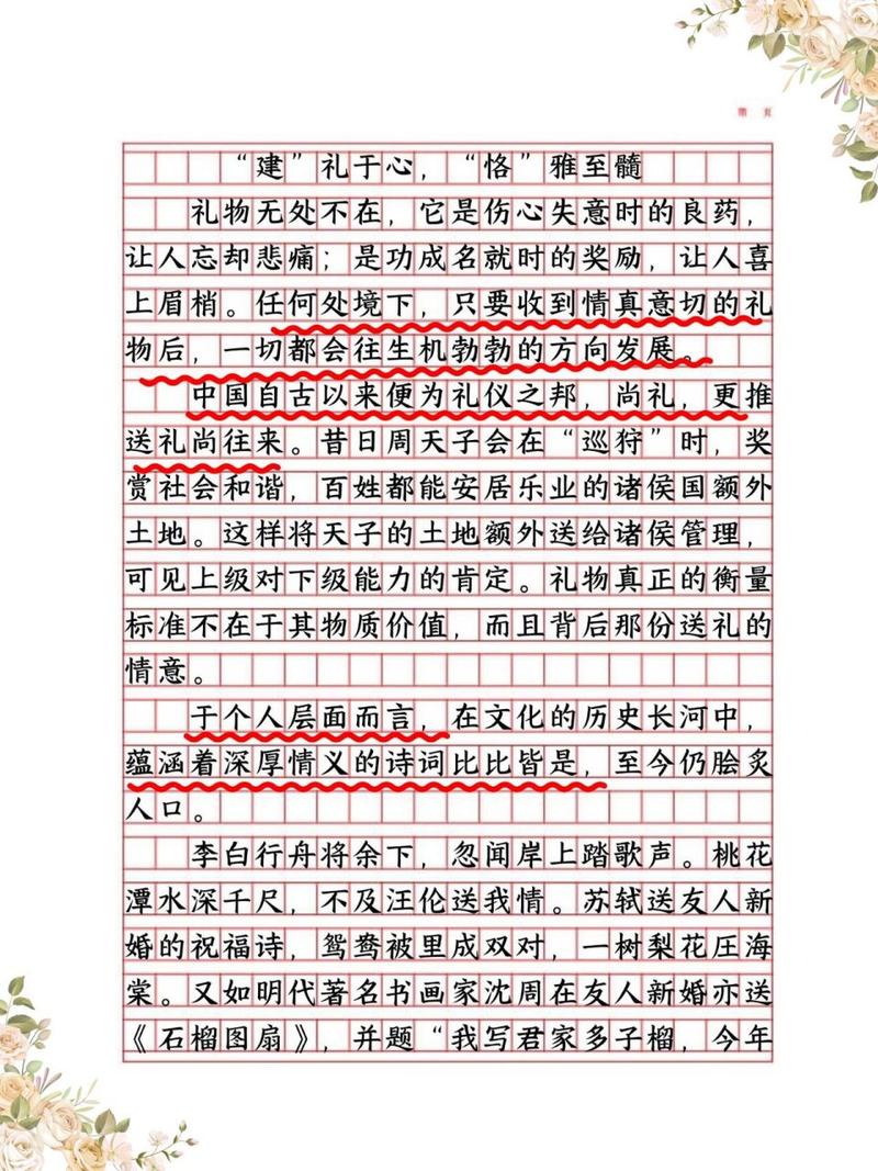 送礼 议论文-图2