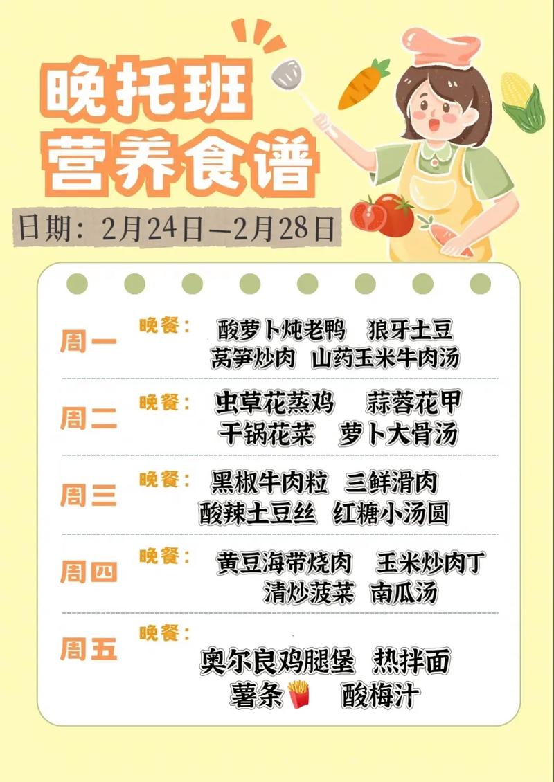 辅导班食谱怎么搭配才营养？-图2